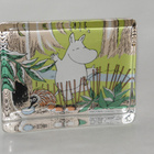IITTALA MUUMI lasikortti Onnellinen Muumipeikko (2002-2005) - pikkukuva 1