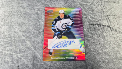 Rasmus Kupari 2023-24 Allure Full Rainbow Auto