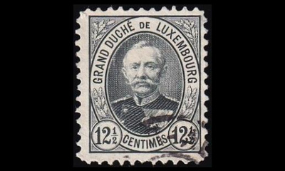 Luxemburg 58D o Suurherttua Adolf 12½ C (11½:11) (1891)