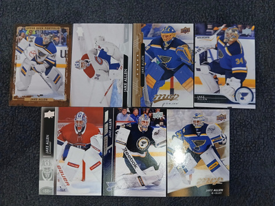 Jake Allen x 7kpl (St. Louis+ Montreal)