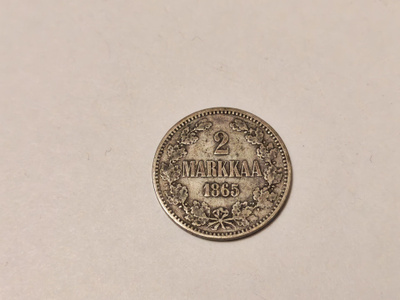 2 mk 1865, hopeaa