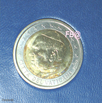 2002 VATIKAANI 2euro BU setistä