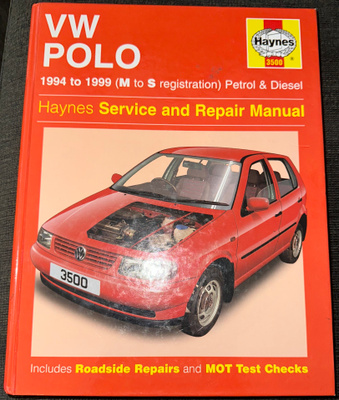 Haynes 3500 VW Polo 1994 -1999 korjausopas