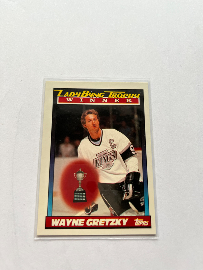 1991-92 Topps LadyByng Trophy Wayne Gretzky #520