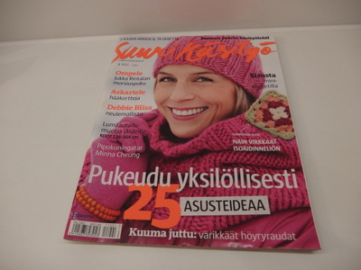 Suuri Käsityölehti 1/2011, mm.  morsiuspuku Jukka Rintala