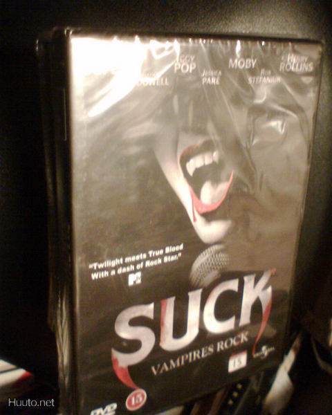 DVD : SUCK - Vampires Rock (Sis.pk:t)