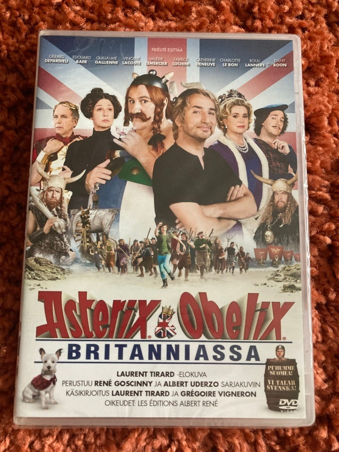 Asterix & Obelix DVD UUSI muoveissa