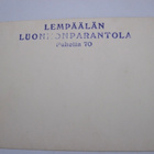VANHA Valokuva Postikortti Lempäälä n. 1930-l - pikkukuva 2