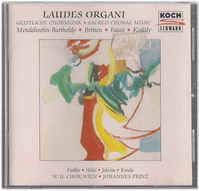Laudes Organi - Sacred choral music - CD