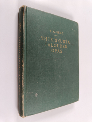 E. A. Berg : Yhteiskuntatalouden opas