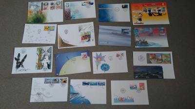 Suomi 2001 FDC kuoret