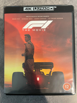 F1 The Movie 4K Ultra HD Blu-ray UHD