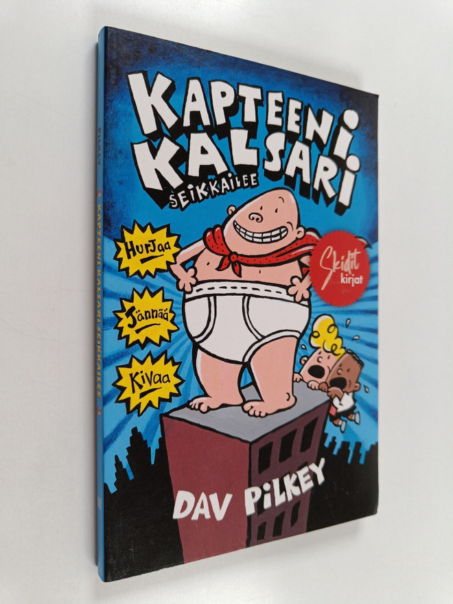 Dav Pilkey : Kapteeni Kalsari seikkailee