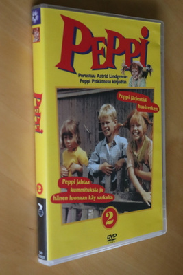 DVD Peppi 2  järjestää huviretken ja jahtaa kumm (1969 SVT)
