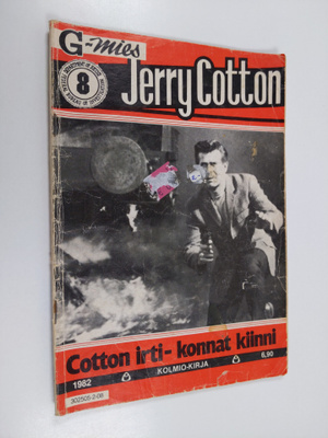 Jerry Cotton 8/1982 : Cotton irti - konnat kiinni