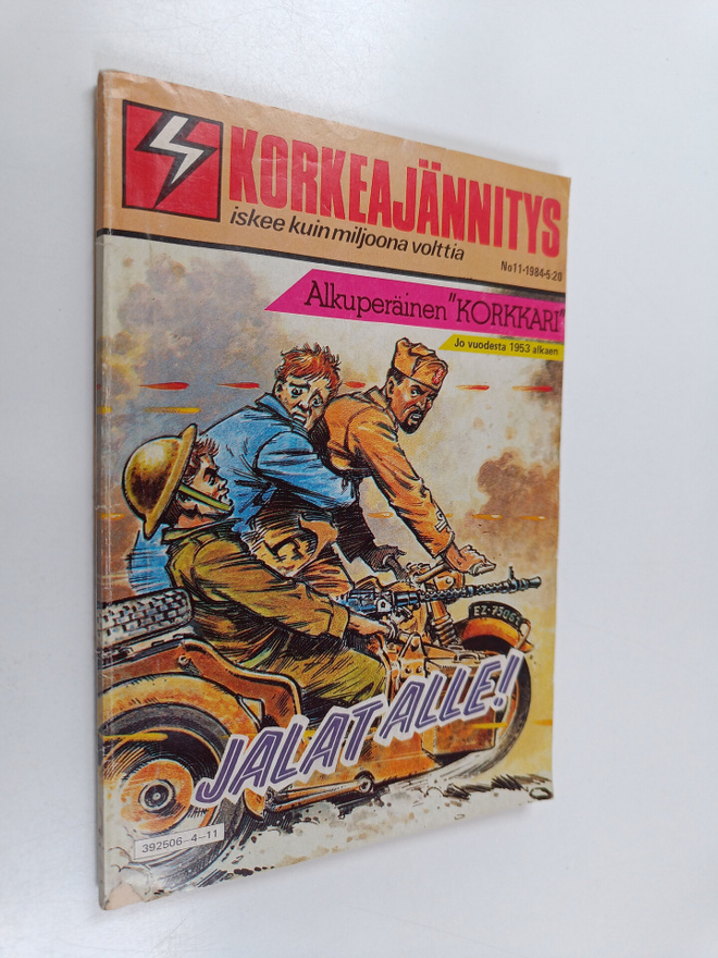 Korkeajännitys 11/1984 : Jalat alle!