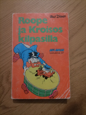 Aku Ankan Taskukirja 37: Roope ja Kroisos kilpasilla