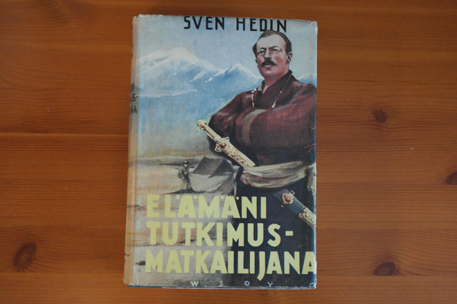 Sven Hedin:Elämäni tutkimusmatkailijana.Sid.