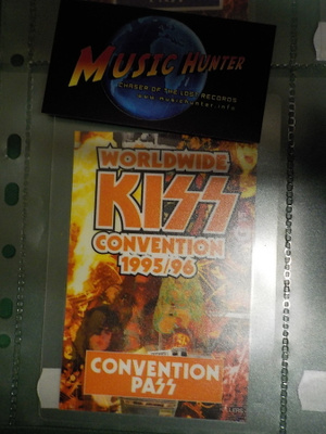 KISS - WORLDWIDE CONVENTION 1995/96, CONVENTION PASS