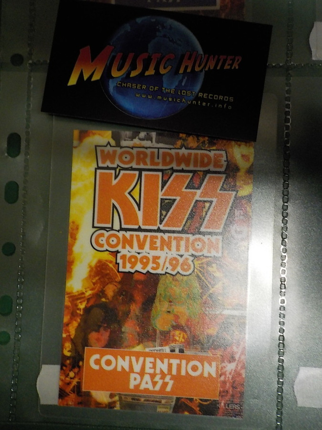 KISS - WORLDWIDE CONVENTION 1995/96, CONVENTION PASS