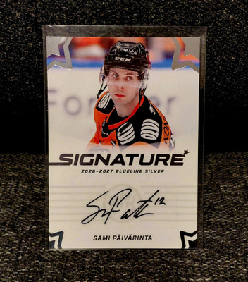 Sami Päivärinta Blueline signature silver