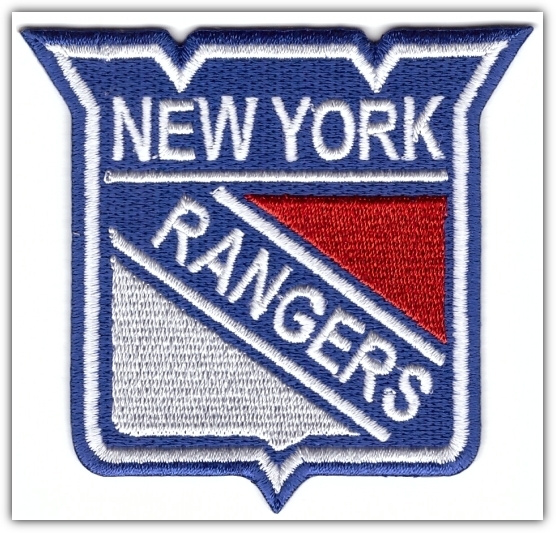 NHL - New York Rangers -kangasmerkki / hihamerkki