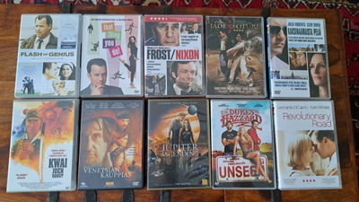 DVD paketti (erä 2) SUOMI-julkaisuja 10 kpl