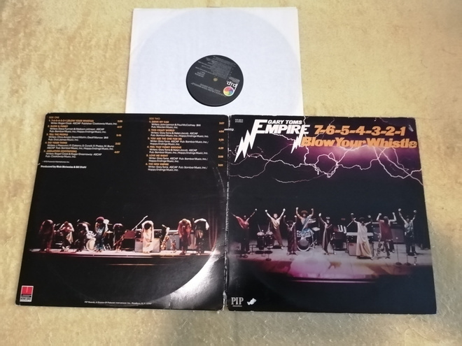 GARY TOMS EMPIRE - 7-6-5-4-3-2-1 Blow Your Whistle LP