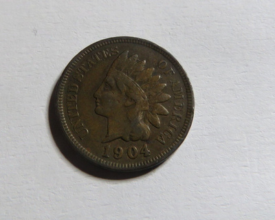 USA Indian Head Cent 1904