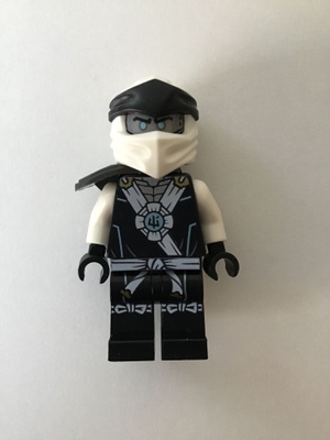 Lego minifiguuri - Ninjago, Zane - Legacy, Black Robe