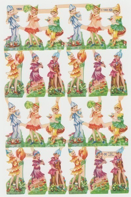 * MLP 1824, metsän pikku menninkäiset-arkki *