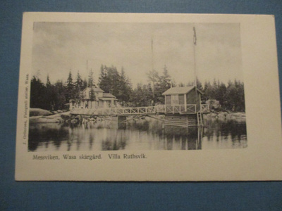 VANHA POSTIKORTTI - MESSVIKEN WASA SKÄRDGÅRD (PK2-S44)