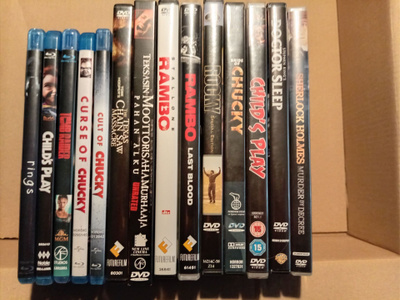 Blu-ray ja DVD elokuvia
