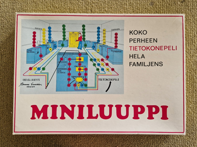MINI LUUPPI Lautapeli  koko perheen tietokonepeli