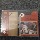 Ray Bourgue / Phil Esposito - UD masterpieces / Boston - pikkukuva 2