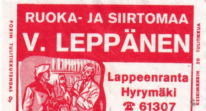 Lappeenranta, Hyrymäki, V. Leppänen   b581