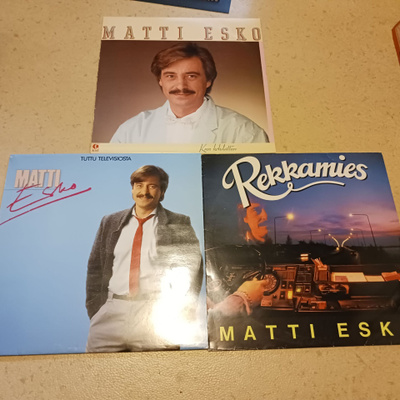 Matti Esko - Rekkamies + 2 lp Hienot