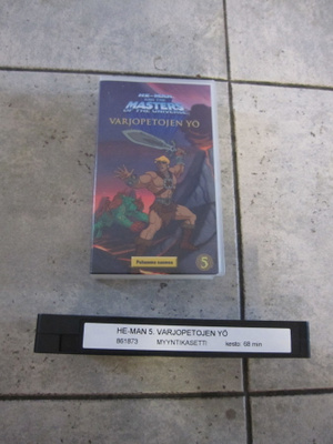 HE-MAN - varjopetojen yö : VHS