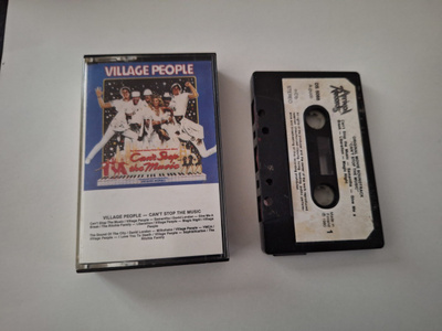 VILLAGE PEOPLE - CAN'T STOP MUSIC c-kasetti