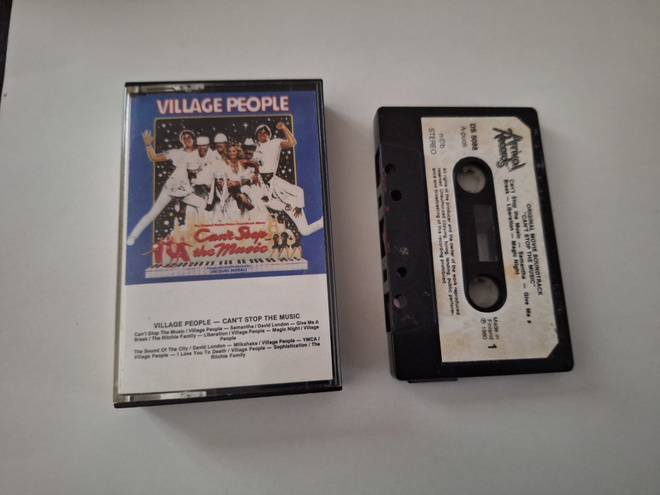 VILLAGE PEOPLE - CAN'T STOP MUSIC c-kasetti