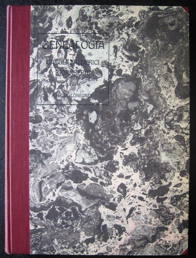Carl Fredrik Björnberg Släktbok-Sukukirja