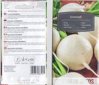 Nauris siemenet - Snowball #