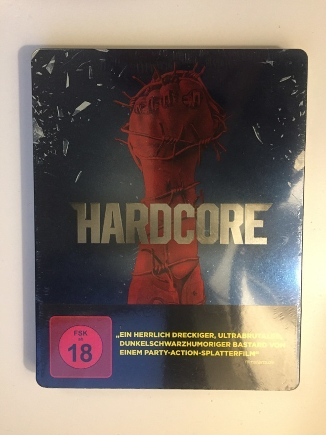 Hardcore - Limited Steelbook (Blu-ray) Ilya Naishuller UUSI!