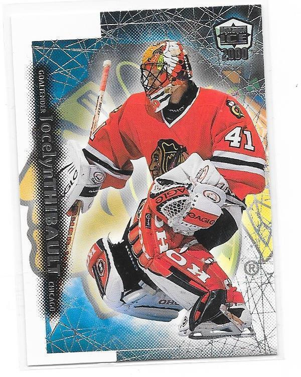 1999-00 Pacific Dynagon Ice #52 Jocelyn Thibault Chicago MV