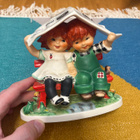 Vintage Goebel Red Heads "Let it Rain" Byj 51 1967 patsas - pikkukuva 1
