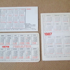 CCCP: viisi taskukalenteria 1978-1987 - Leningrad - pikkukuva 3