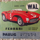 PAULIG AUTOKIRJA FERRARI KANNELLA - pikkukuva 1