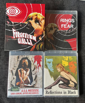 Forgotten Gialli Volume 8 Blu-ray OOP Limited Edition