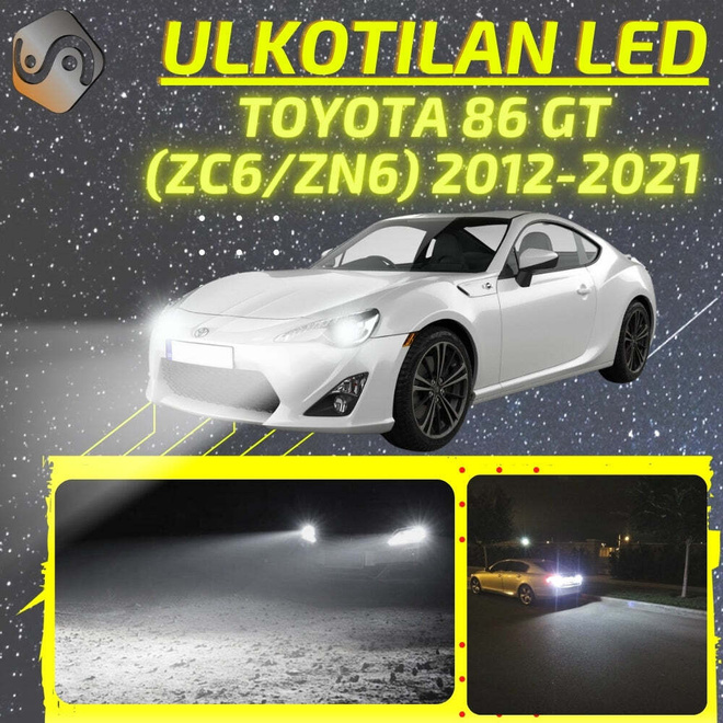 86 GT (ZC6/ZN6) 2012-2021 Ulkoiset LED -valot