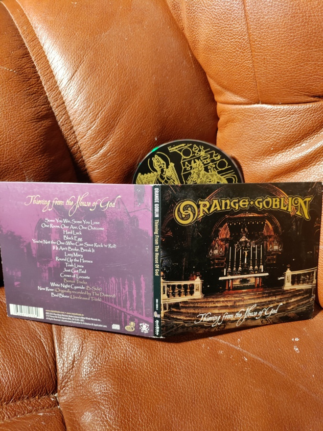 ORANGE GOBLIN -thieving from the house of god CD.